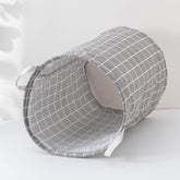 Kuber Industries Laundry Basket For Clothes|Foldable Laundry Hamper|Basket For Toys, Dirty clothes, Storage "45 LTR"-Pack of 5 (Grey)